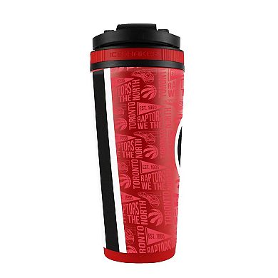 WinCraft Toronto Raptors 26oz. 4D Stainless Steel Ice Shaker Bottle