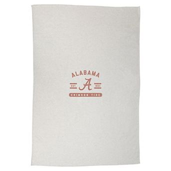Alabama Crimson Tide 54" x 84" Oatmeal Sweatshirt Blanket