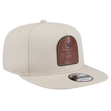Men's New Era Stone San Francisco 49ers Premier 9FIFTY Snapback Hat