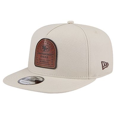 Men's New Era Stone San Francisco 49ers Premier 9FIFTY Snapback Hat