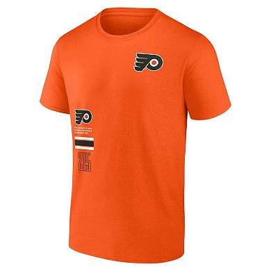 Men's Fanatics Branded Orange Philadelphia Flyers Represent T-Shirt