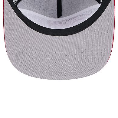 Men's New Era Black St. Louis Cardinals Throwback Meshback Golfer Hat