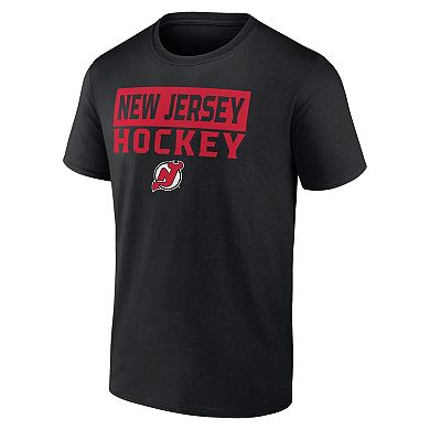 Men's Fanatics Branded New Jersey Devils Serve T-Shirt Combo Pack