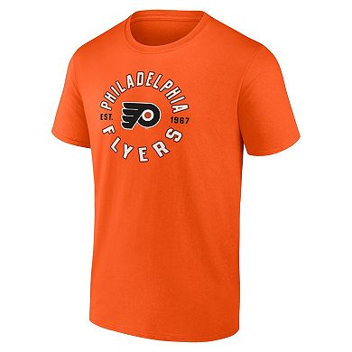 Men's Fanatics Branded Philadelphia Flyers Serve T-Shirt Combo Pack
