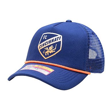 Men's Blue FC Cincinnati Atmosphere Trucker Adjustable Hat