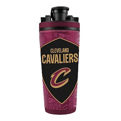 WinCraft Cleveland Cavaliers 26oz. 4D Stainless Steel Ice Shaker Bottle