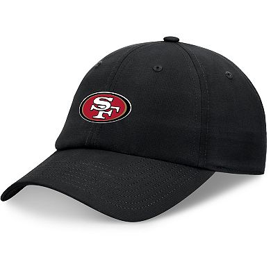 Men's Fanatics Signature Black San Francisco 49ers Signature Ripstop Adjustable Hat
