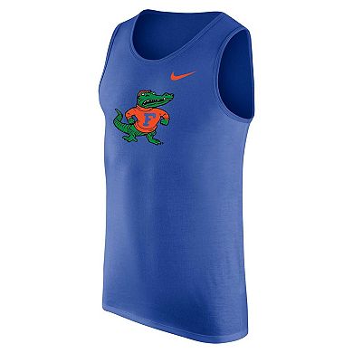 Men's Nike Royal Florida Gators Vintage Logo Performance Tank Top