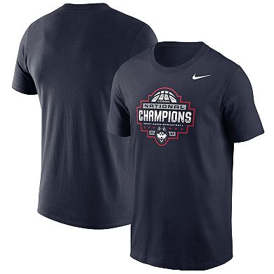 Men's Nike  Navy UConn Huskies 2024 NCAA Men's Basketball National Champions T-Shirt
