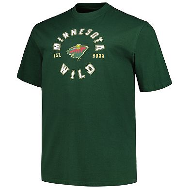 Men's Fanatics Branded Minnesota Wild Big & Tall 2-Pack T-Shirt Set
