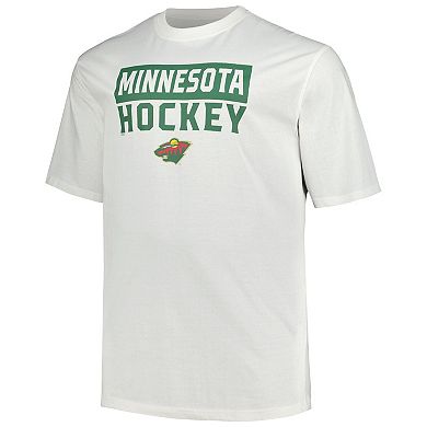 Men's Fanatics Branded Minnesota Wild Big & Tall 2-Pack T-Shirt Set
