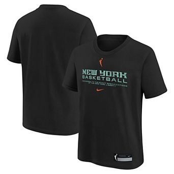Youth Nike Black New York Liberty Legend Practice Performance T-Shirt