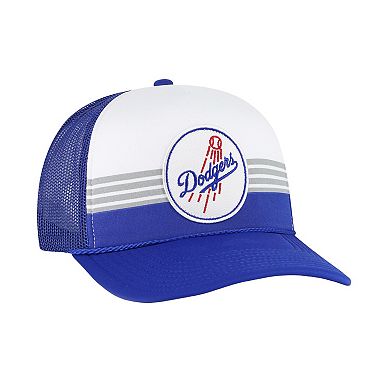 Men's '47 Royal Los Angeles Dodgers Lift Off Foam Front Mesh Trucker Adjustable Hat