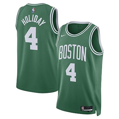 Unisex Nike Jrue Holiday Kelly Green Boston Celtics Swingman Jersey Icon Edition