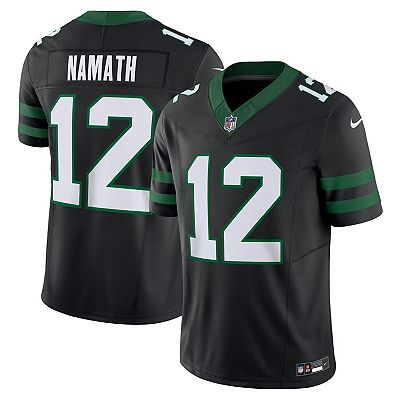 Men s Nike Joe Namath Legacy Black New York Jets Alternate Vapor F.U.S.E. Limited Jersey