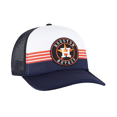 Men's '47 Navy Houston Astros Lift Off Foam Front Mesh Trucker Adjustable Hat
