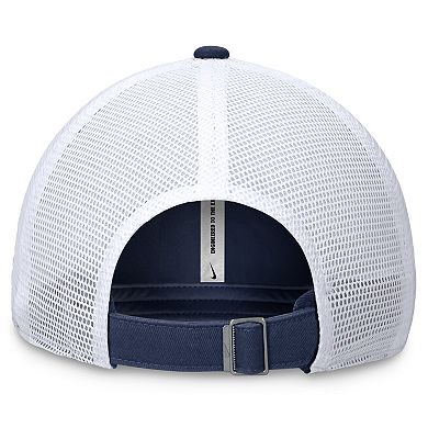 Men's Nike Navy Milwaukee Brewers Evergreen Club Trucker Adjustable Hat