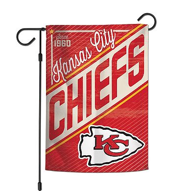 WinCraft Kansas City Chiefs 12" x 18" Retro Double-Sided Garden Flag