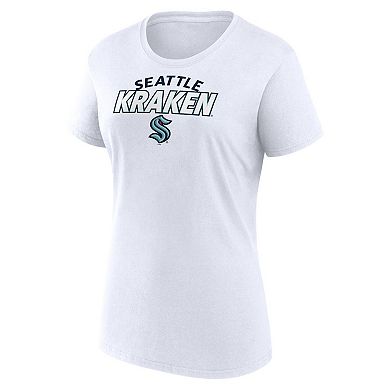 Women's Fanatics Branded Seattle Kraken Risk T-Shirt Combo Pack