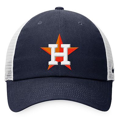 Men's Nike Navy Houston Astros Evergreen Club Trucker Adjustable Hat