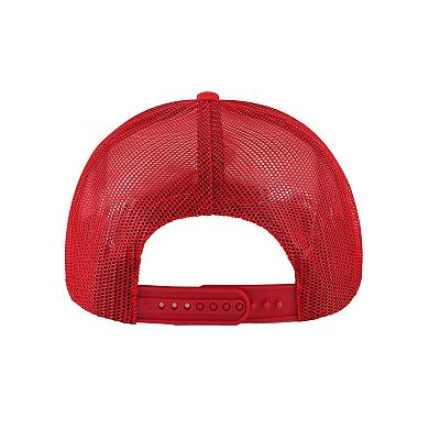 Men's '47 Red Los Angeles Angels Lift Off Foam Front Mesh Trucker Adjustable Hat