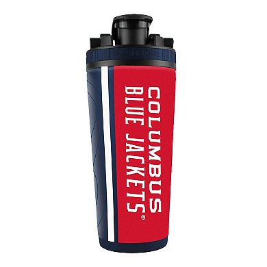 WinCraft Columbus Blue Jackets 26oz. 4D Stainless Steel Ice Shaker Bottle