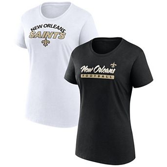 Women's Fanatics Branded New Orleans Saints Risk T-Shirt Combo Pack