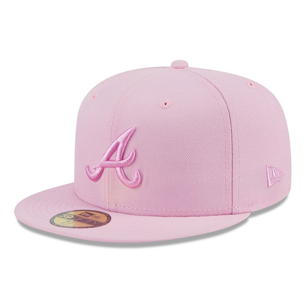 NEW ERA - ATLANTA BRAVES (Brown × Pink) Brown Atlanta Braves Pink Bottom 1999 World Series Side