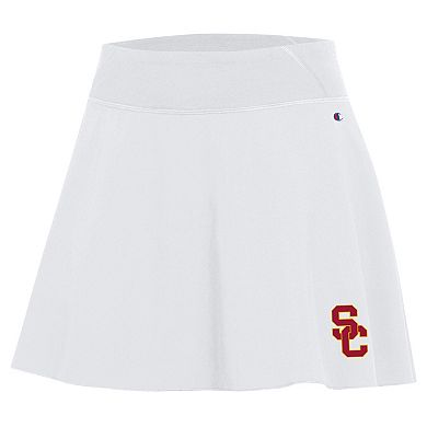 Women's Champion White USC Trojans Fan Skort