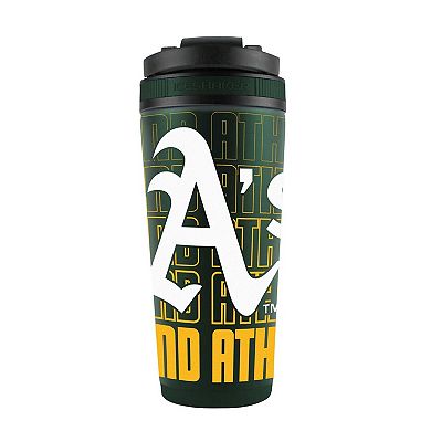 Oakland Athletics 26oz. 4D Stainless Steel Shaker Bottle