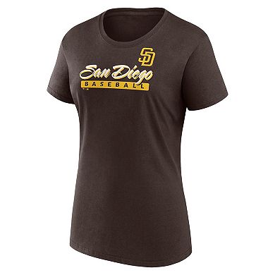 Women's Fanatics Branded San Diego Padres Risk T-Shirt Combo Pack