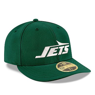 Men's New Era Green New York Jets Omaha Low Profile 59FIFTY Fitted Hat