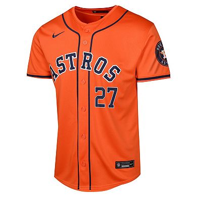 Youth Nike Jose Altuve Orange Houston Astros Alternate Limited Player Jersey