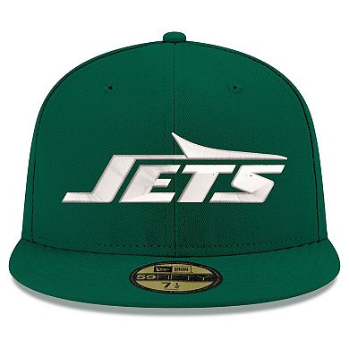 Men's New Era Green New York Jets 59FIFTY Fitted Hat