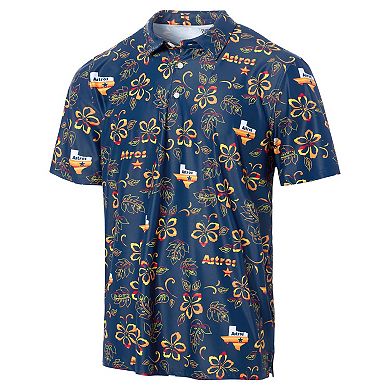 Men's Reyn Spooner Navy Houston Astros Cooperstown Collection Performance Polo