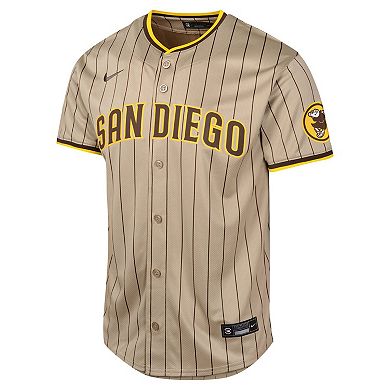 Youth Nike Fernando Tatis Jr. Sand San Diego Padres Alternate Limited Player Jersey