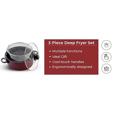 3-piece Deep Fryer Set