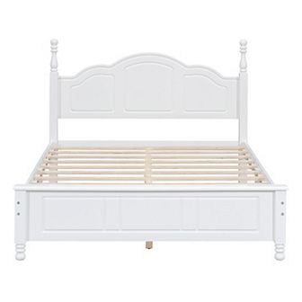 Merax Retro Style Platform Bed