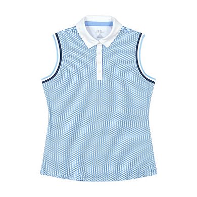Women's IZOD Ally Printed Sleeveless Polo