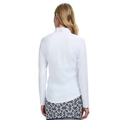 Women's IZOD Paloma Knit Quarter-Zip Pullover