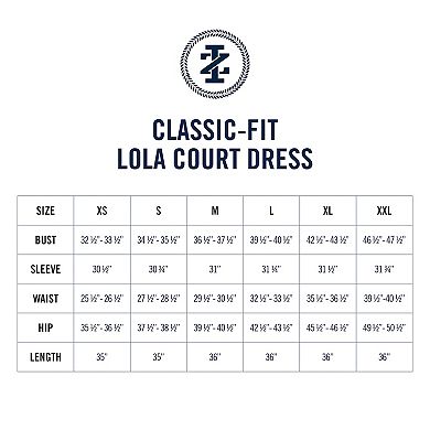 Women's IZOD Lacey Quarter Zip Court Dress
