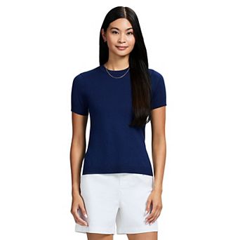 Women's IZOD Skylar Short Sleeve Sweater