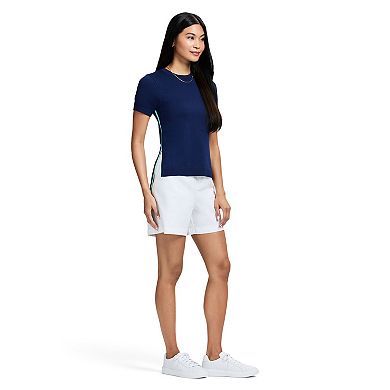 Women's IZOD Skylar Short Sleeve Sweater
