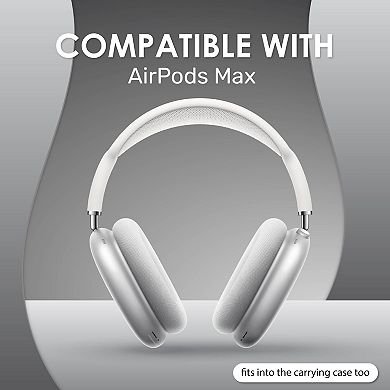 For Airpods Max Headphone Earcups Protector Case Silicone Ear Cups Cover Red