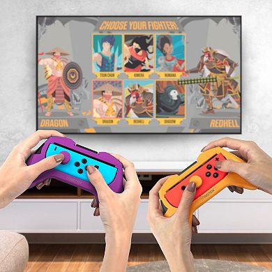 4 Pack Controller Grips Handle For Switch Joy-con Console Holder Accessories