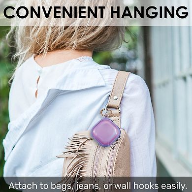 Protective Tpu Case For Galaxy Buds Pro/buds Live Light Clear Purple