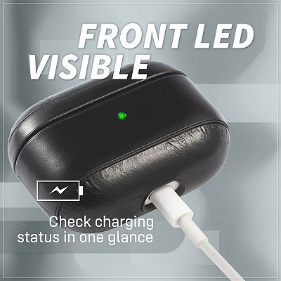 For Airpods Pro Genuine Leather Case Luxury Skin Cover With