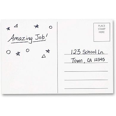 60-pack Classroom Welcome To Kindergarten Teacher Postcards For Students, 6 X 4"