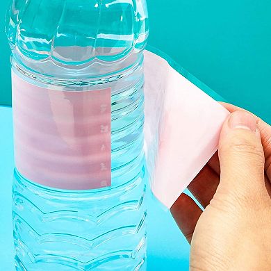 100 Pcs Floral Reindeer Antler Water Bottle Labels For Baby Shower Wedding Decor