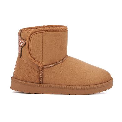 Olivia Miller Girls' Sparkle Star Boots